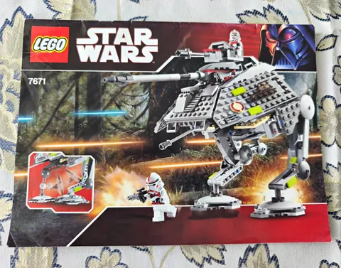 LEGO instructions Star Wars 7671 AT-AP Walker manual booklet 2008 DE/EN/FR/NL