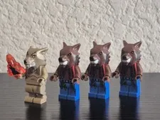 Lego Werewolf Minifigure Lot Of 4 Harry Potter Monster Fighters 9463 76407 Rare