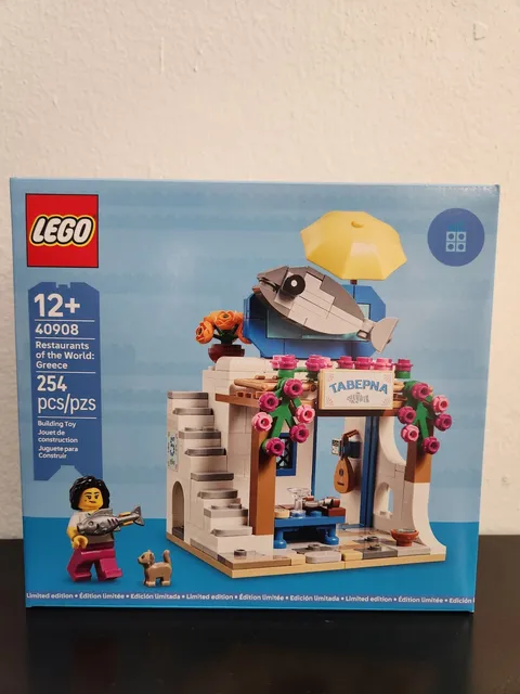 LEGO 40908 Restaurants of the World: Greece - Limited Edition GWP - New / Sealed