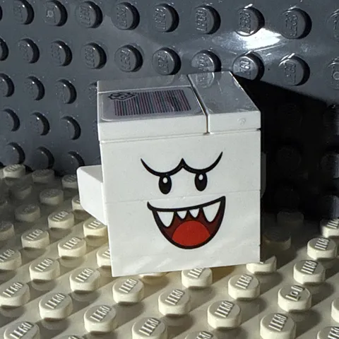LEGO Super Mario Set 71369 BOO Red Tongue Minifigure #mar0001 