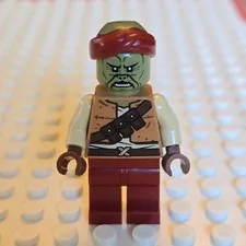 LEGO Kithaba (Klatooinian Skiff Guard) - Medium Nougat Vest 75397 sw1386 Minifig