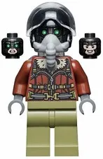 LEGO® Minifigure Super Heroes sh0775 Vulture Reddish0 Brown Bomber Jacket