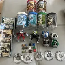 2003 Lego Bionicle BOHROK-Kal 8573-8578 Complete Set of 6 + Canister CDROM RARE!