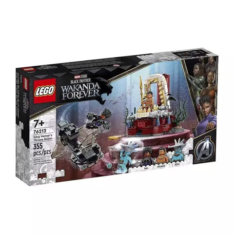 LEGO 76213 Marvel Black Panther King Namor's Throne Room Brand New Sealed