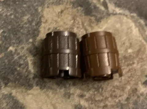 LEGO 1x 2489 Brown Container, Barrel 2 x 2 x 2 6267. 2 Total