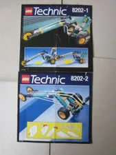 Lego Technic Building Instructions Instruction 8202 Part, Part 1 & 2
