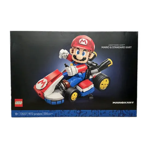 LEGO Mario Kart 72037 MARIO & STANDARD KART Nintendo MarioKart SEALED BOX
