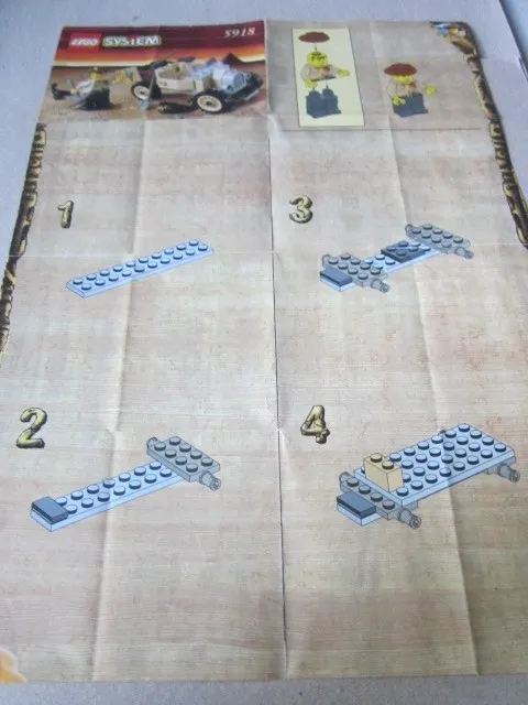 Lego Building Instructions Instruction System 5918