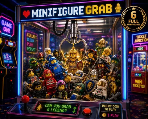 LEGO Arcade Heroes 6 Random Minifigures Character Pack