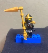 Lego Ninjago Minifigure Cole ZX 71866 Ninja Character Display Legacy NEW