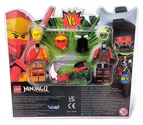 LEGO NINJAGO Legacy: Battle Pack - Kai Vs Skeleton King 112324 RARE