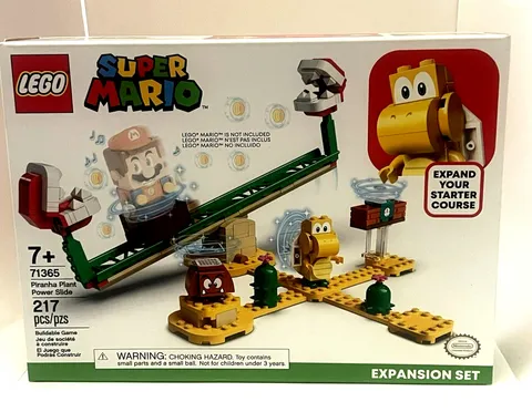 LEGO Super Mario 71365 Piranha Plant Power Slide Expansion Set NEW Sealed
