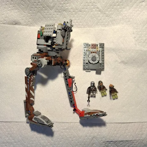 LEGO Star Wars 75254 AT-ST Raider - INCOMPLETE / PARTS ONLY / THREE MINIFIGS