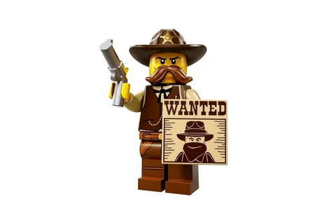 LEGO Collectible Minifigures CMF 71008 Series 13 Sheriff Brand New