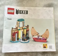 LEGO Wicked 75681 Glinda & Elphaba's Dormitory Instruction Manual Booklet