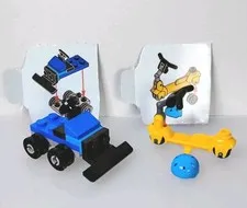 Lego 60475 Snow Plow Yellow Scooter for Minifigures City Christmas