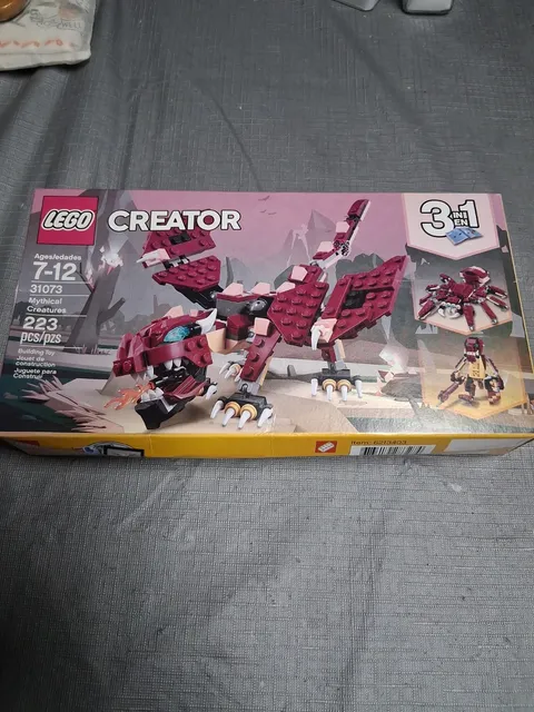 LEGO Creator 3in1 Mythical Creatures 31073 223pc Set 