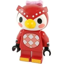 LEGO® Animal Crossing Celeste with Bow Owl Minifigure™ Building Set ani020