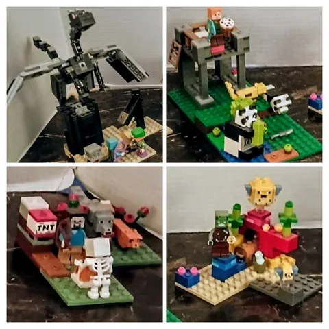 LEGO Minecraft mega Lot- 21162, 21164 ,21158 And 21151