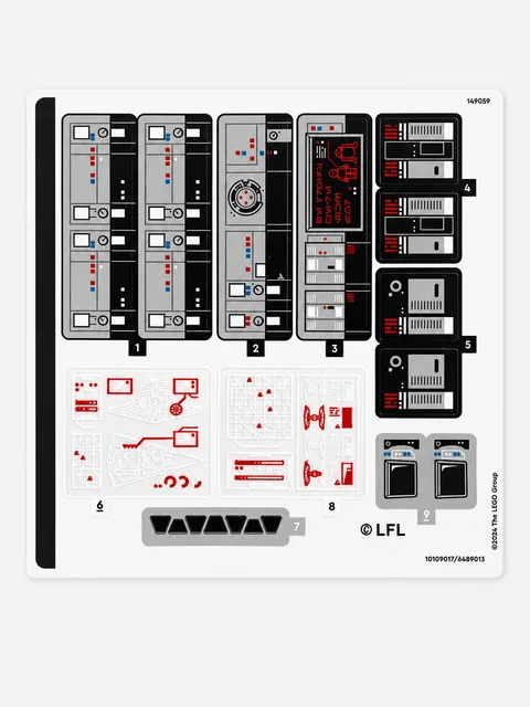NEW LEGO | Sticker Sheet for Set 75394 Star Wars Imperial Star Destroyer