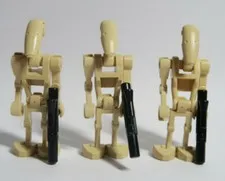 3x Battle Droids lot 75086 75058 9519 Star Wars LEGO® Mini Figure Minifigure