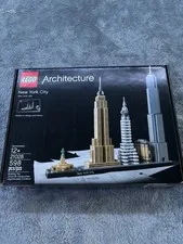 LEGO ARCHITECTURE: New York City Pieces in Box with Instructions.