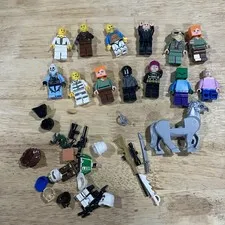 Lot of Mixed LEGO Mini Figures and Extra Parts/Accessories 