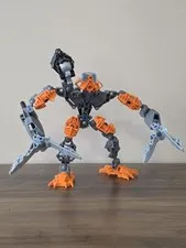 LEGO BIONICLE: Phantoka - Toa Pohatu (8687) 100% Complete W/ 4 Zamor Spheres