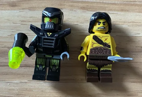 Lego 71002 Evil Mech & Barbarian Minifigure Lot Series 11   