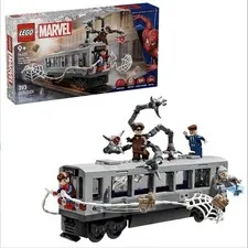 LEGO Marvel Spider-Man vs. Doc Ock Subway Train Scene 76321 393 pcs 9+