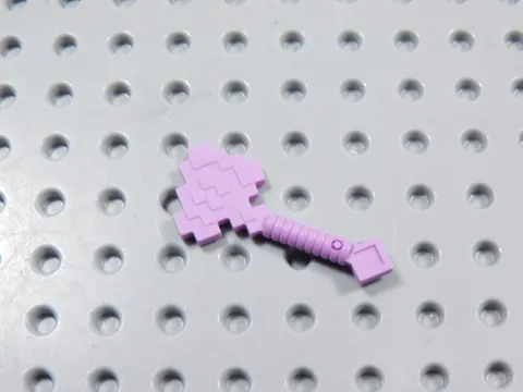 LEGO Minecraft Lavender Purple Axe Weapon Minifig BI