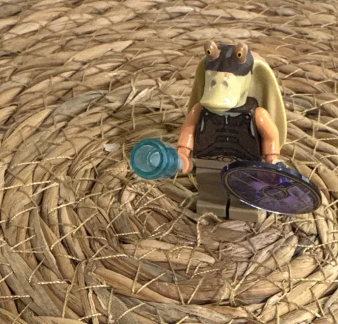 LEGO Star Wars Gungan Warrior Minifig sw0302 - Naboo Army - NEW Collector Owned