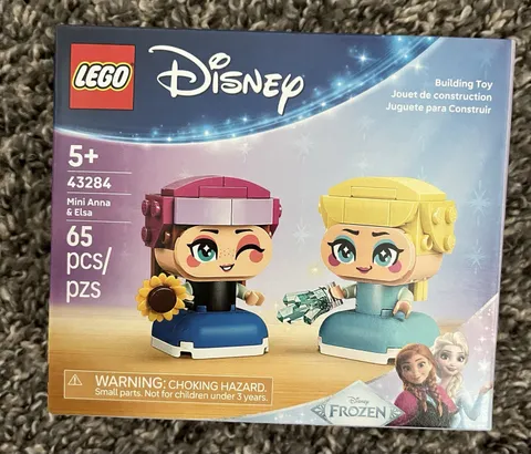 Lego Disney 43284 Mini Anna & Elsa NEW SEALED