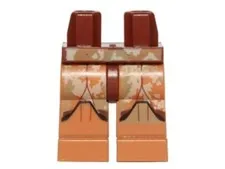 LEGO® Part 970c150pb10 - Hips and Medium Nougat Legs