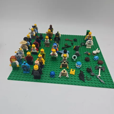 LEGO Minifigure Lot Mixed Figures Parts Accessories City Ninjago Star Wars More