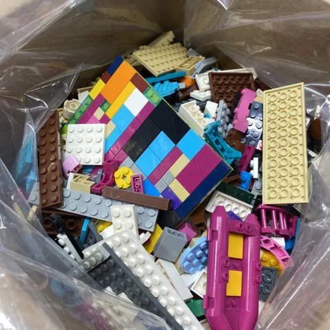 LEGO Bulk Bricks Lot Assorted Parts and Pieces Mixed Colors 8 Pounds
