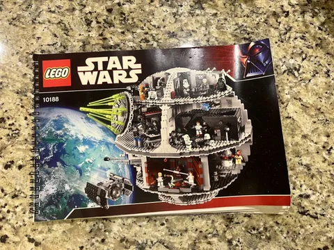 LEGO Star Wars Death Star 10188 Spiral Bound INSTRUCTIONS ONLY - Manual Only