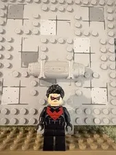 LEGO DC Superheroes Nightwing Minifigure Black/Red suit