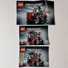 Lego Technic 8065 Instruction Manuals