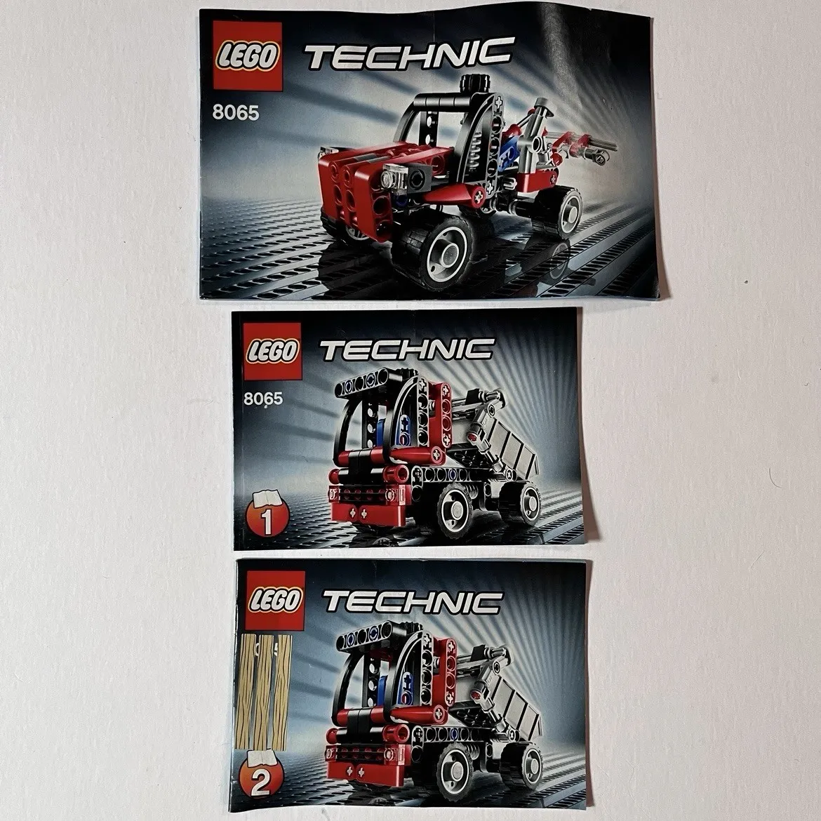 Lego Technic 8065 Instruction Manuals