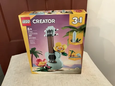LEGO 31156 Creator 3 in 1 Tropical Ukulele Brand New Sealed in Box Retired