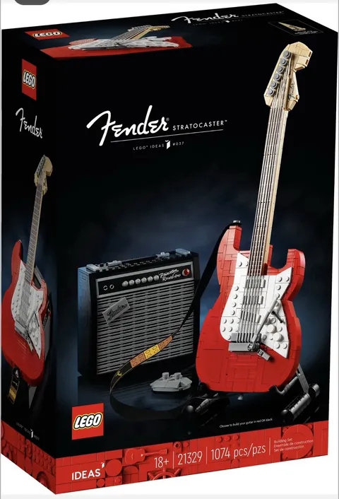 New LEGO Ideas 21329 Fender Stratocaster Guitar Factory Sealed New in Box