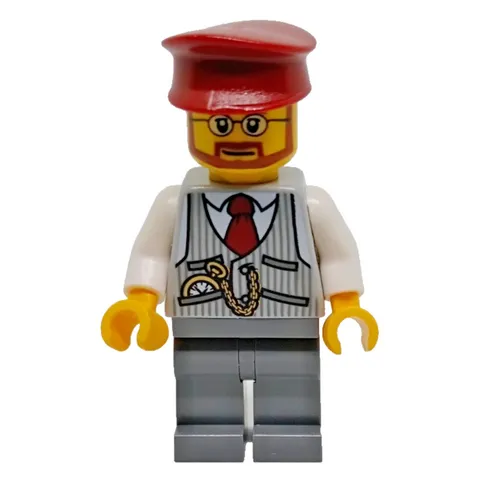LEGO Minifigure Christmas Train Ride Driver hol096