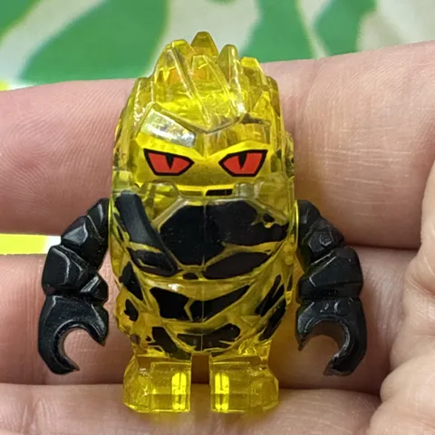 Lego Power Miners Rock Monster Combustix Minifigure Pm023