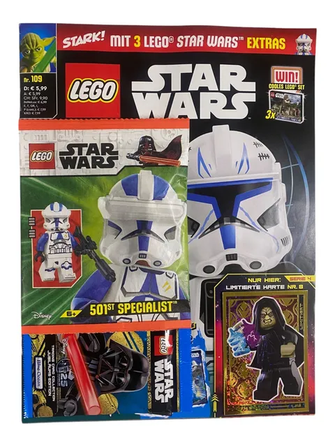 LEGO ® Star Wars Magazine Comic Booklet with Polybag No. 109 New Sealed