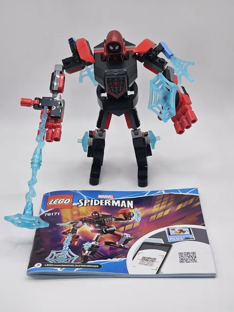 LEGO Super Heroes: Miles Morales Mech Armor (76171) w. Figure! Brand New! NM -MB