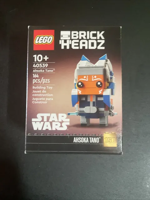 LEGO Brickheadz Star Wars Ahsoka Tano 40539 New Sealed Box Ware On Edges Retired