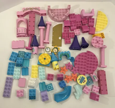 LEGO Duplo Disney Princess Castle Parts Pieces Pink Purple 10922 / 6154