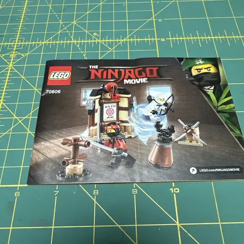 Lego The Ninjago Movie #70606 Instruction Book Only