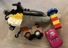 LEGO DUPLO 6134 Siddeley Saves the Day Disney Pixar Cars Near Complete Rare